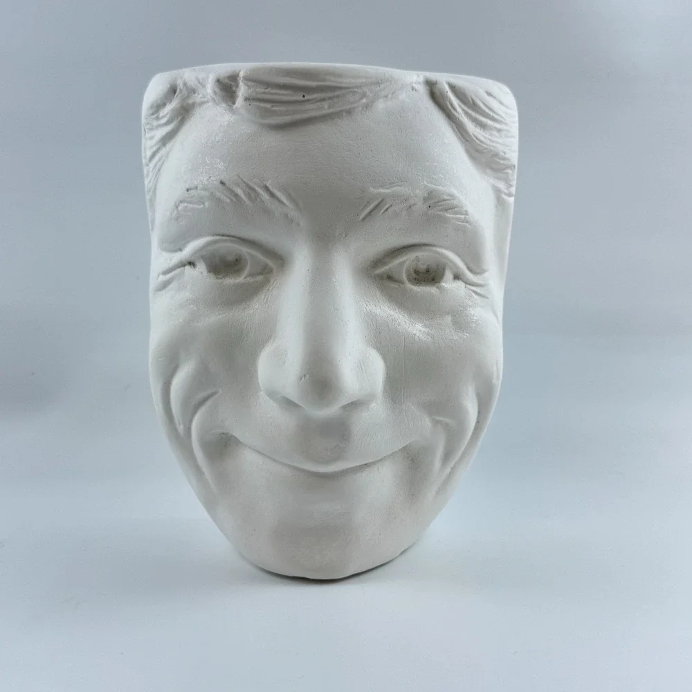 3D MAN SMILING FACE Mini Floating Shelf for Party, Living Room, Bedroom, Plants